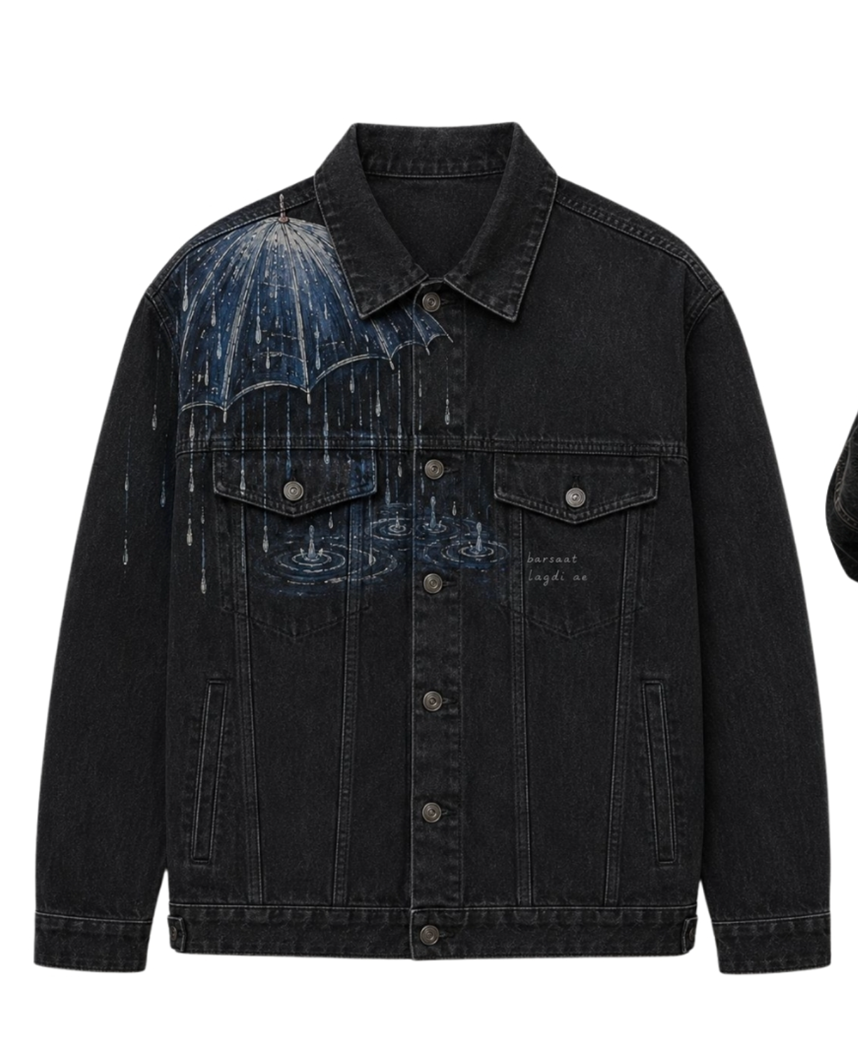 Barsaat Lagdi Ae — Hand-Painted Jacket